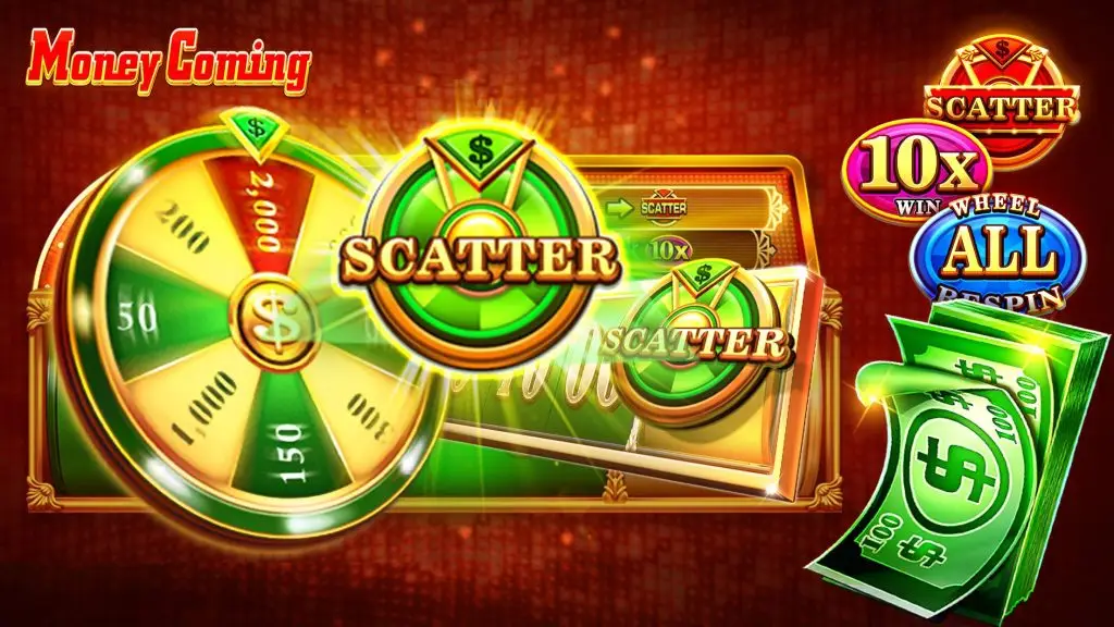 Scatter in Money Coming