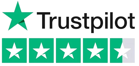 Trustpilot rating 4.5/5